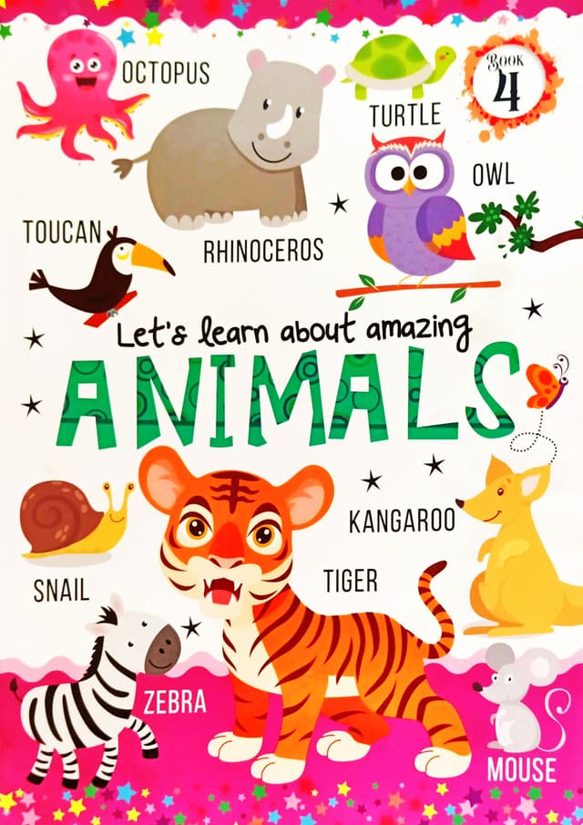 Let's Learn About Amazing Animals - Book 4 | Let's Learn About Amazing Animals - Book 4 (undefined)