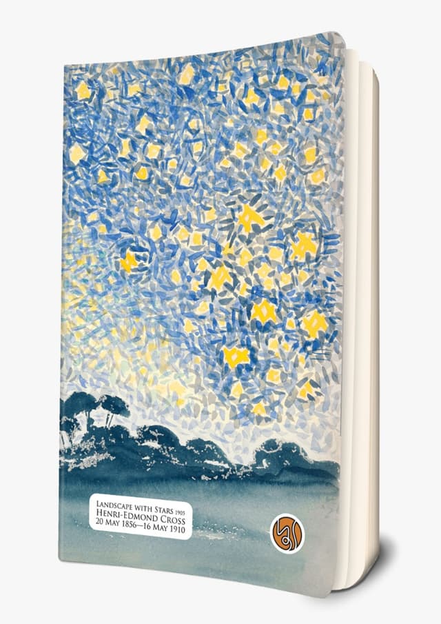 Landscape With Stars Notebook | 
