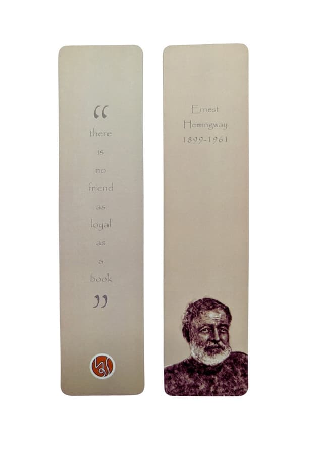 Hemingway Bookmark | 
