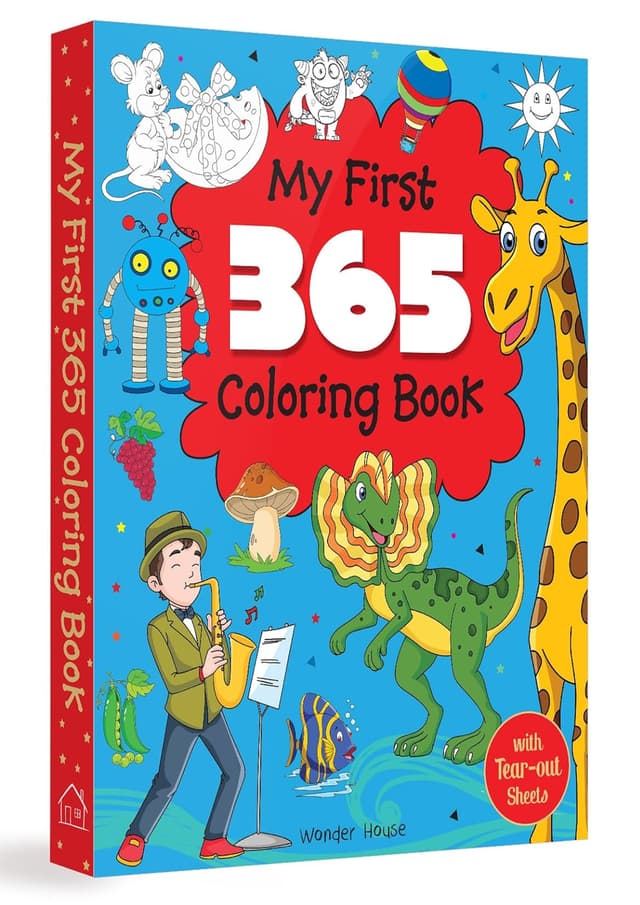My First 365 Coloring Book (পেপারব্যাক) | My First 365 Coloring Book (undefined)