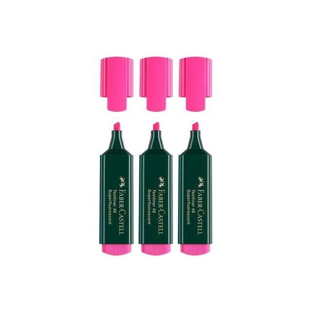 Faber-Castell Textliner Classic Pink (154828) Per Each | 