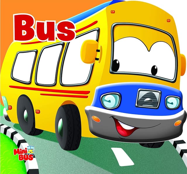 Board Book : Bus ( Transport ) - Cutout Board Books (হার্ডকভার) | Board Book : Bus ( Transport ) - Cutout Board Books (Hardcover)