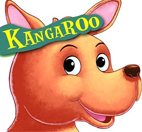Board Book : Kangaroo ( Animals and Birds ) - Cutout Board Books (হার্ডকভার) | Board Book : Kangaroo ( Animals and Birds ) - Cutout Board Books (Hardcover)