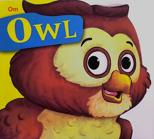 Board Book : Owl ( Animals and Birds ) - Cutout Board Books (হার্ডকভার) | Board Book : Owl ( Animals and Birds ) - Cutout Board Books (Hardcover)