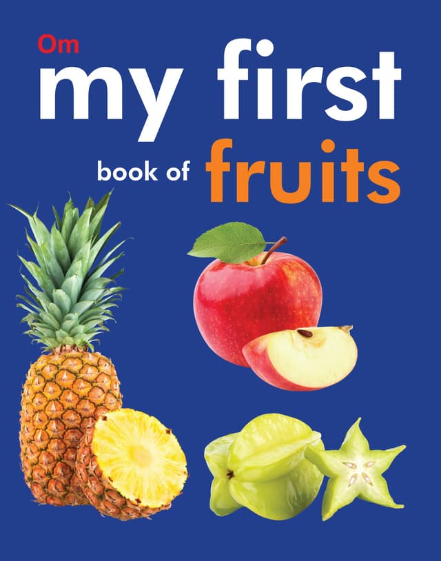 my first book of fruits (হার্ডকভার) | my first book of fruits (Hardcover)