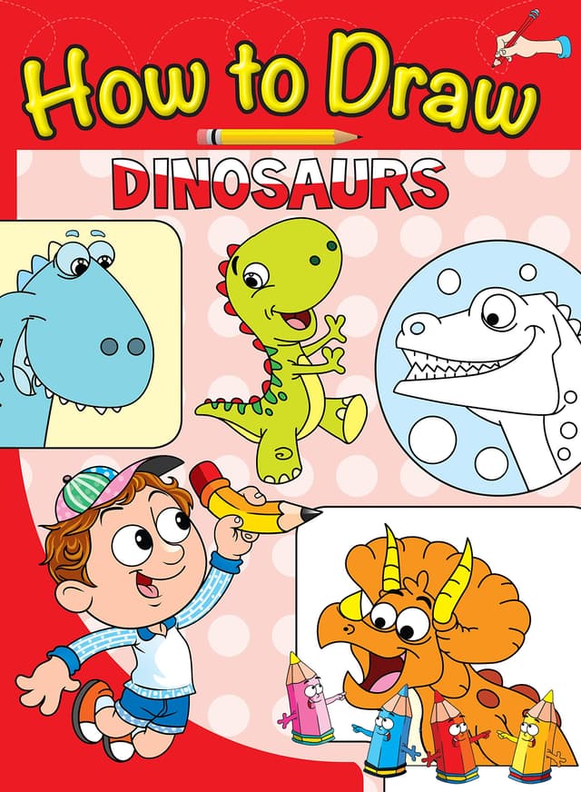 How to Draw Dinosaurs (পেপারব্যাক) | How to Draw Dinosaurs (Paperback)