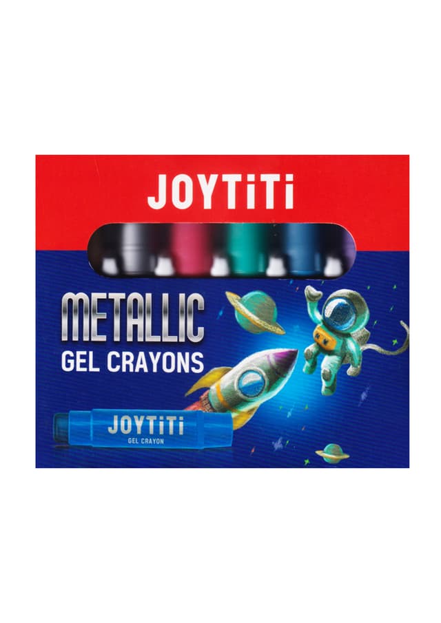 JoyTiTi Metallic Gel Crayons 6 Colors (GC-6M) |