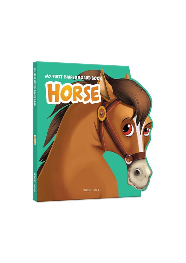 My First Shaped Board Book Horse (হার্ডকভার) | My First Shaped Board Book Horse (Hardcover)
