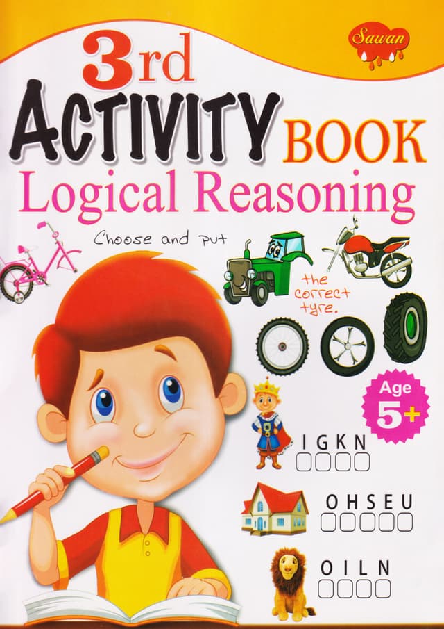 3rd ACTIVITY BOOK - Logical Reasoning (পেপারব্যাক) | 3rd ACTIVITY BOOK - Logical Reasoning (Paperback)