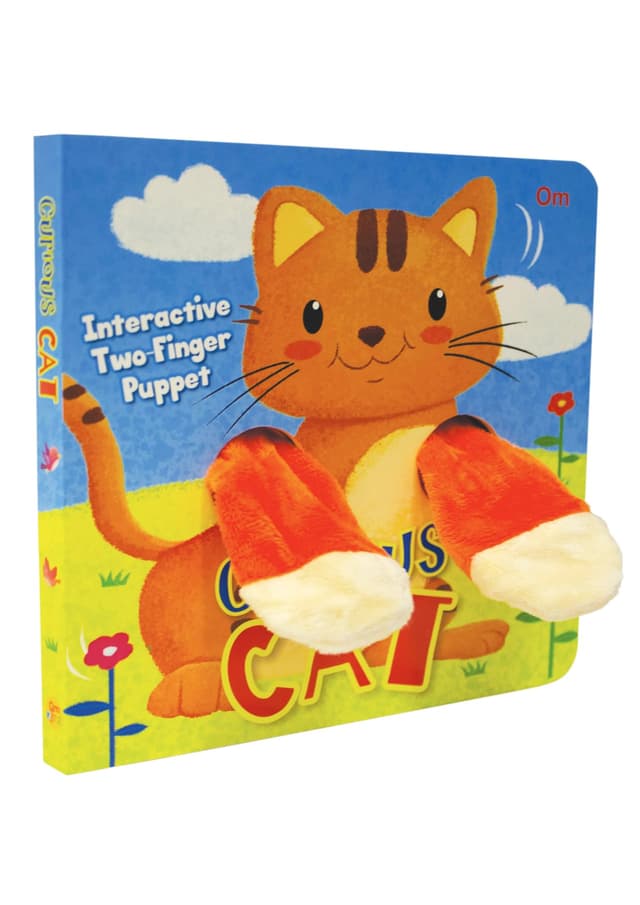 Finger Puppet Book - Curious Cat (হার্ডকভার) | Finger Puppet Book - Curious Cat (Hardcover)