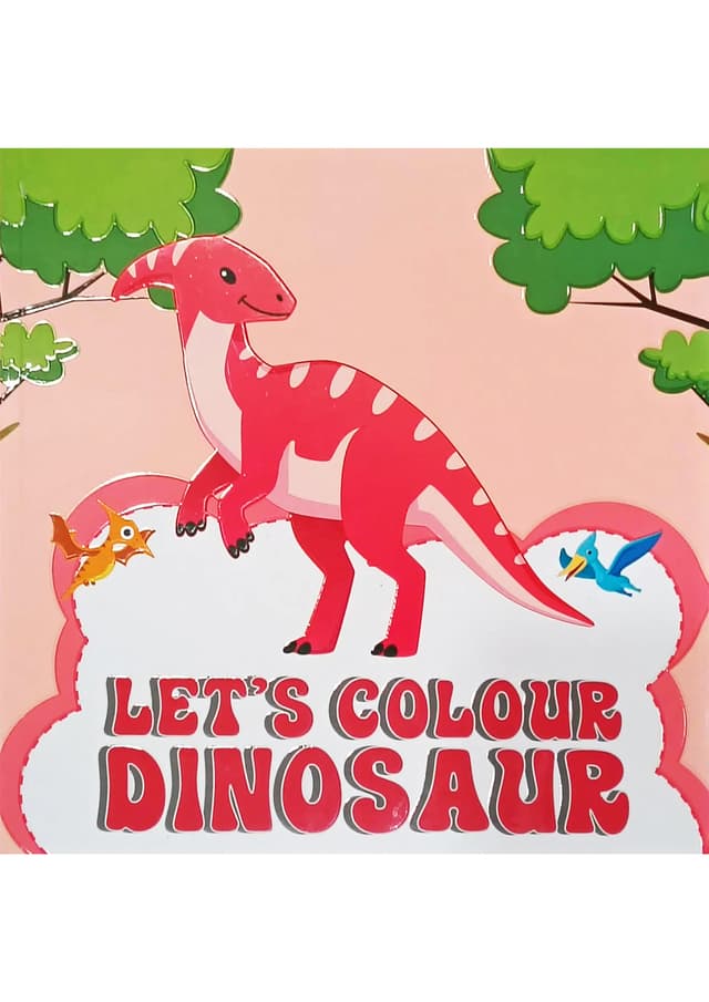 Let's Colour Dinosaur (পেপারব্যাক) | Let's Colour Dinosaur (Paperback)