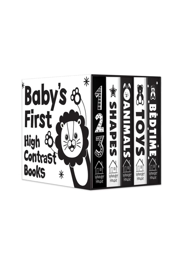 Baby’s First High-Contrast Books: Boxed Set (High Contrast Board Books) (হার্ডকভার) | Baby’s First High-Contrast Books: Boxed Set (High Contrast Board Books) (Hardcover)