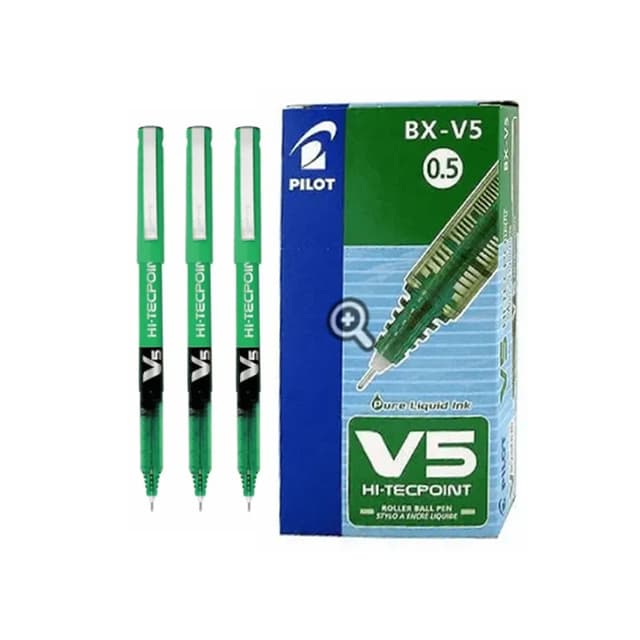 Pilot BX-V5 Hi-Tecpoint V5 (Green Vert) |