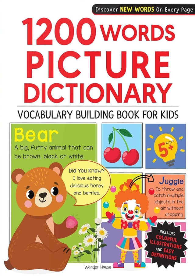 1200 Words Picture Dictionary (পেপারব্যাক) | 1200 Words Picture Dictionary (undefined)