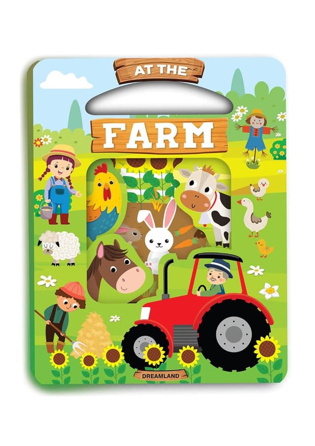 At the Farm Die Cut Window Board Book (হার্ডকভার) | At the Farm Die Cut Window Board Book (undefined)