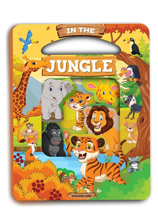 In the Jungle Die Cut Window Board Book (হার্ডকভার) | In the Jungle Die Cut Window Board Book (undefined)