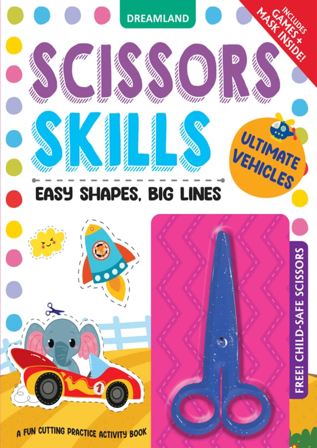 Ultimate Vehicles Scissors Skills Activity Book (পেপারব্যাক) | Ultimate Vehicles Scissors Skills Activity Book (undefined)