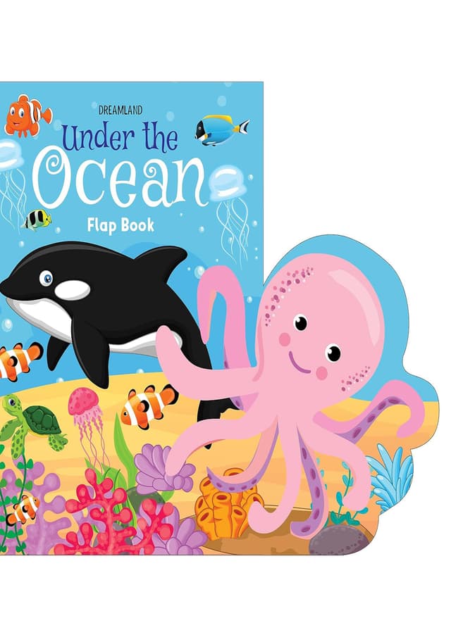 Under the Ocean - Lift The Flap Book (পেপারব্যাক) | Under the Ocean - Lift The Flap Book (undefined)