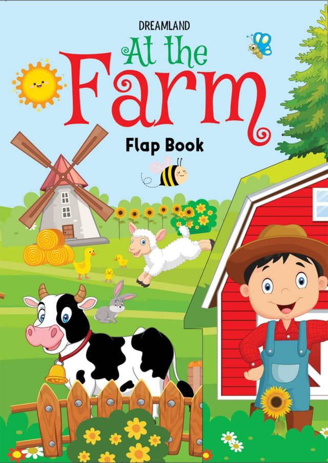 At the Farm - Lift The Flap Book (পেপারব্যাক) | At the Farm - Lift The Flap Book (undefined)