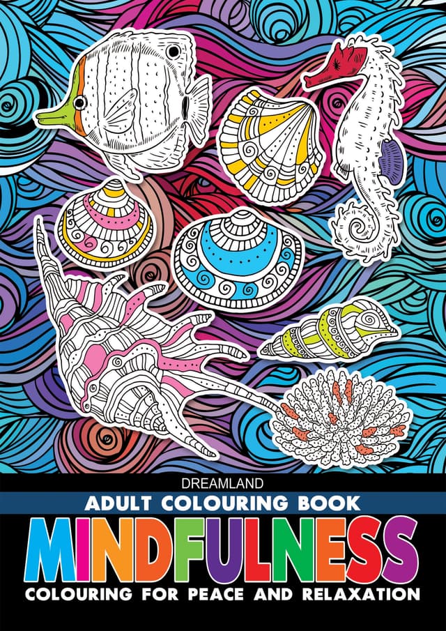 Mindfulness Adult Colouring Book (পেপারব্যাক) | Mindfulness Adult Colouring Book (undefined)