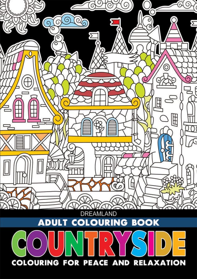 Countryside Adult Colouring Book (পেপারব্যাক) | Countryside Adult Colouring Book (undefined)