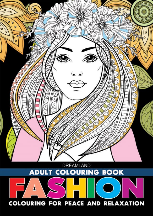 Fashion Adult Colouring Book (পেপারব্যাক) | Fashion Adult Colouring Book (undefined)