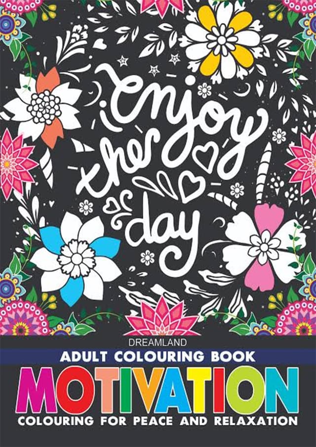 Motivation Adult Colouring Book (পেপারব্যাক) | Motivation Adult Colouring Book (undefined)