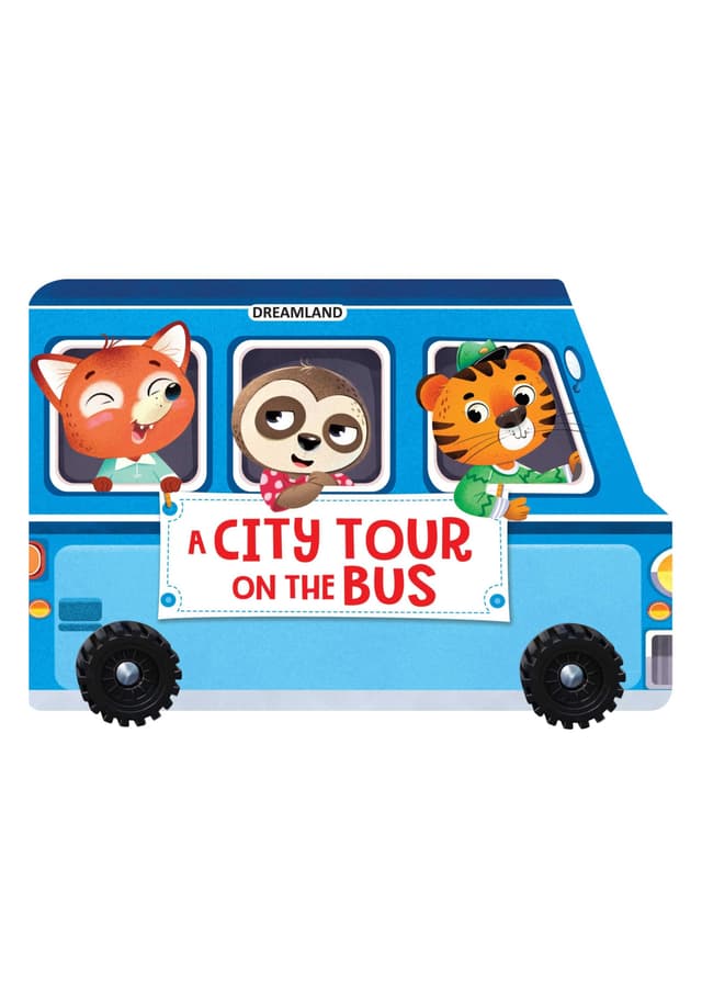 A City Tour on the Bus – Wheel Board Book (হার্ডকভার) | A City Tour on the Bus – Wheel Board Book (undefined)