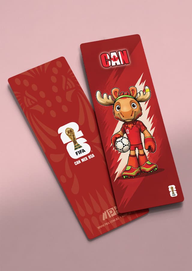 CANADA (Mascot) - World Cup 2026 Premium Bookmark (16 of 16) | CANADA (Mascot) - World Cup 2026 Premium Bookmark (16 of 16) (undefined)