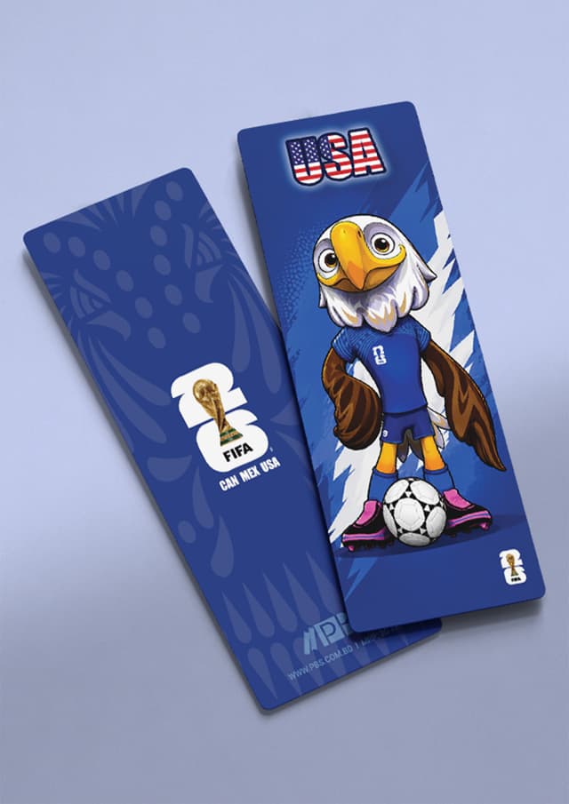 USA (Mascot) - World Cup 2026 Premium Bookmark (14 of 16) | USA (Mascot) - World Cup 2026 Premium Bookmark (14 of 16) (undefined)