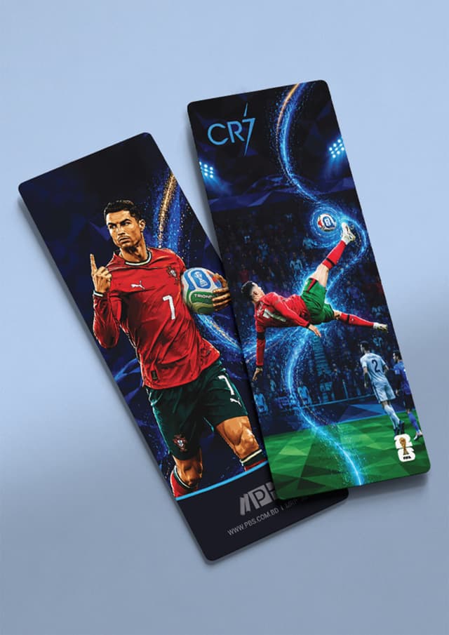 CRISTIANO RONALDO - CR7 (Star Player) - World Cup 2026 Premium Bookmark (8 of 16) | CRISTIANO RONALDO - CR7 (Star Player) - World Cup 2026 Premium Bookmark (8 of 16) (undefined)