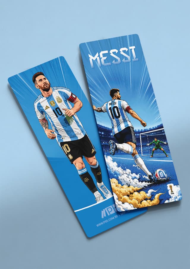 MESSI (Star Player) - World Cup 2026 Premium Bookmark (7 of 16) | MESSI (Star Player) - World Cup 2026 Premium Bookmark (7 of 16) (undefined)