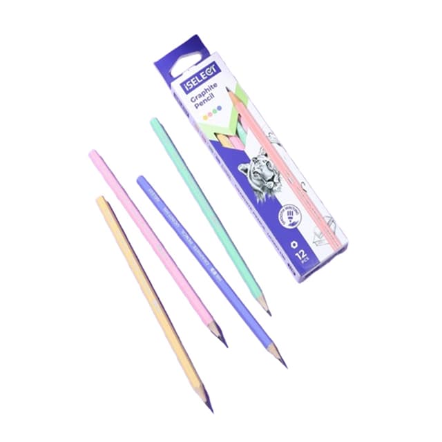 Deli iSelect Graphite Pencil (UC007-2B) 1pc |