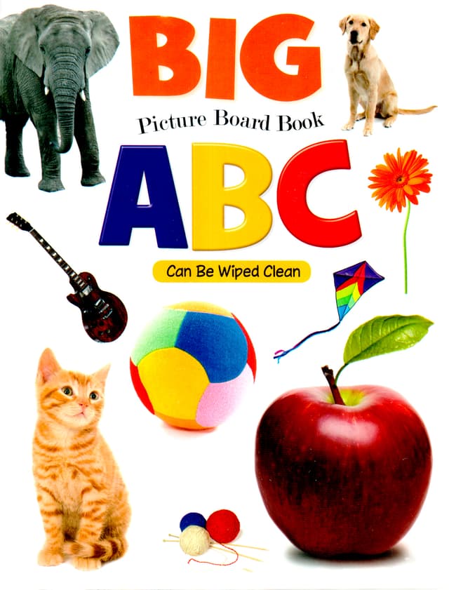 BIG PICTURE BOARD BOOK : ABC (হার্ডকভার) | BIG PICTURE BOARD BOOK : ABC (undefined)