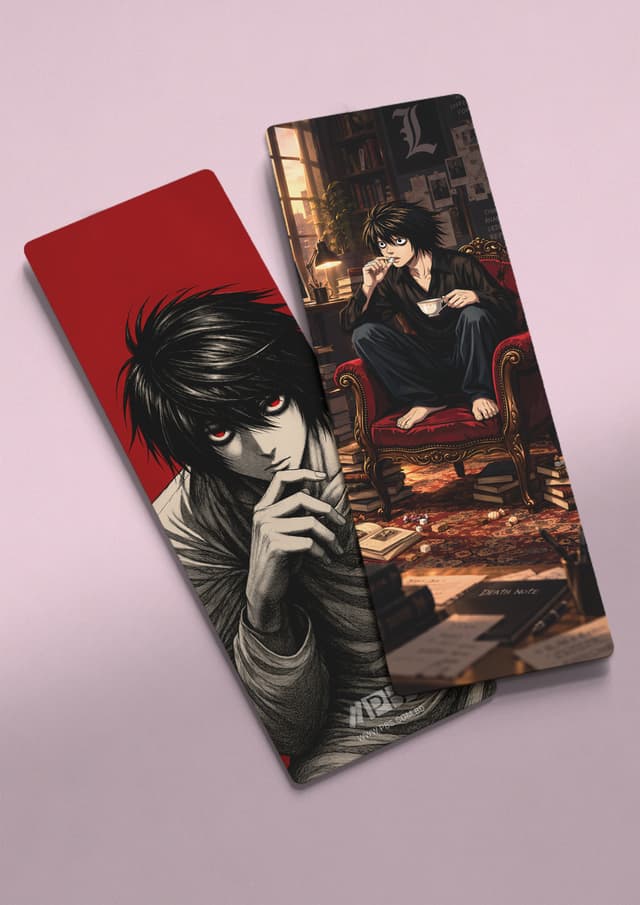 Anime Bookmark - 11 - L - Death Note | Anime Bookmark - 11 - L - Death Note (undefined)
